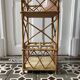 Vintage rattan bar or bottle holder