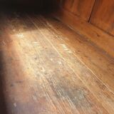 Norman countryside buffet in solid cherry wood nineteenth