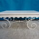 Table basse fer forgé plateau bois