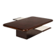 Coffee table model 2315 in parchment and mirrors by Giorgio Tura for Tura, 1980