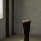 Sculpture / Organic wooden tambour, African carved, 20th century