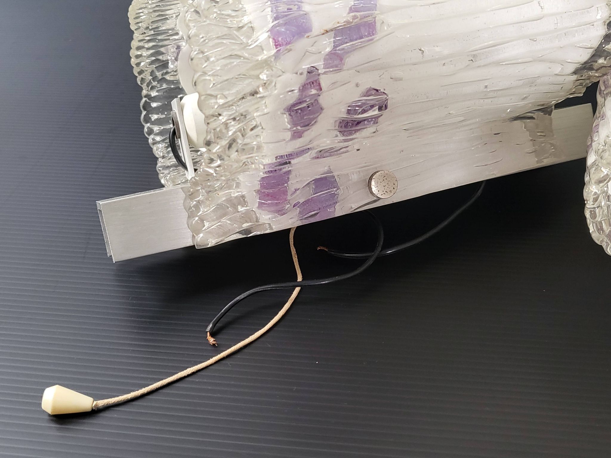 Pair of vintage wall lights 1960
