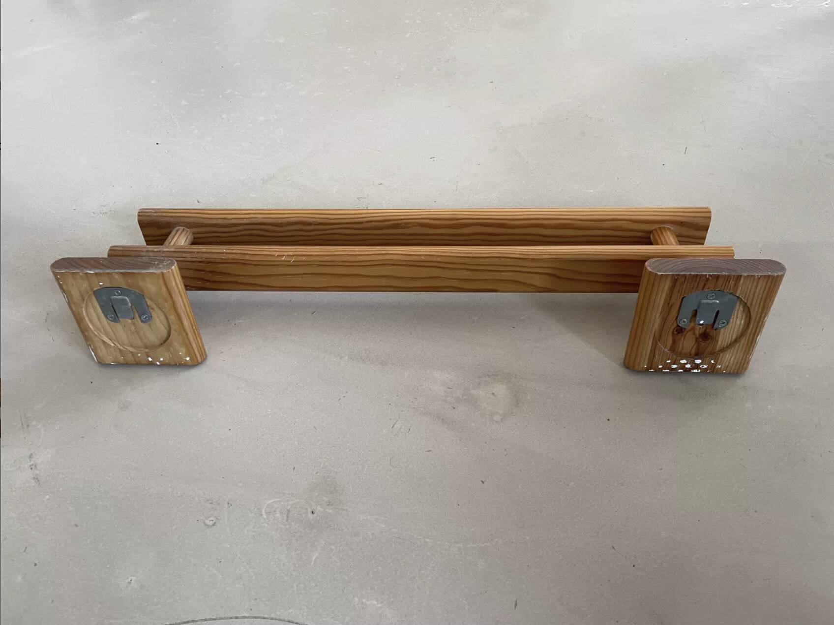Vintage wooden napkin holder