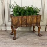 Planter in walnut, england circa 1880