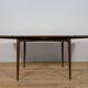 Mid-Century Square  Extendable Rosewood Dining Table, Denmark, 1960s