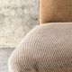 Armchair in wood and beige fabric, France 1940