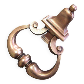 Bronze door knocker restoration nineteenth.