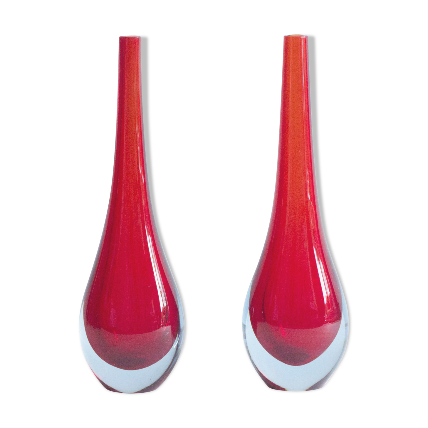 Pair of Murano vases