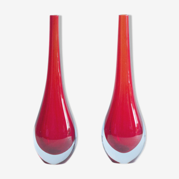 Pair of Murano vases