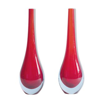 Pair of Murano vases