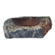 Empty pockets alabaster natural stone