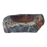 Empty pockets alabaster natural stone