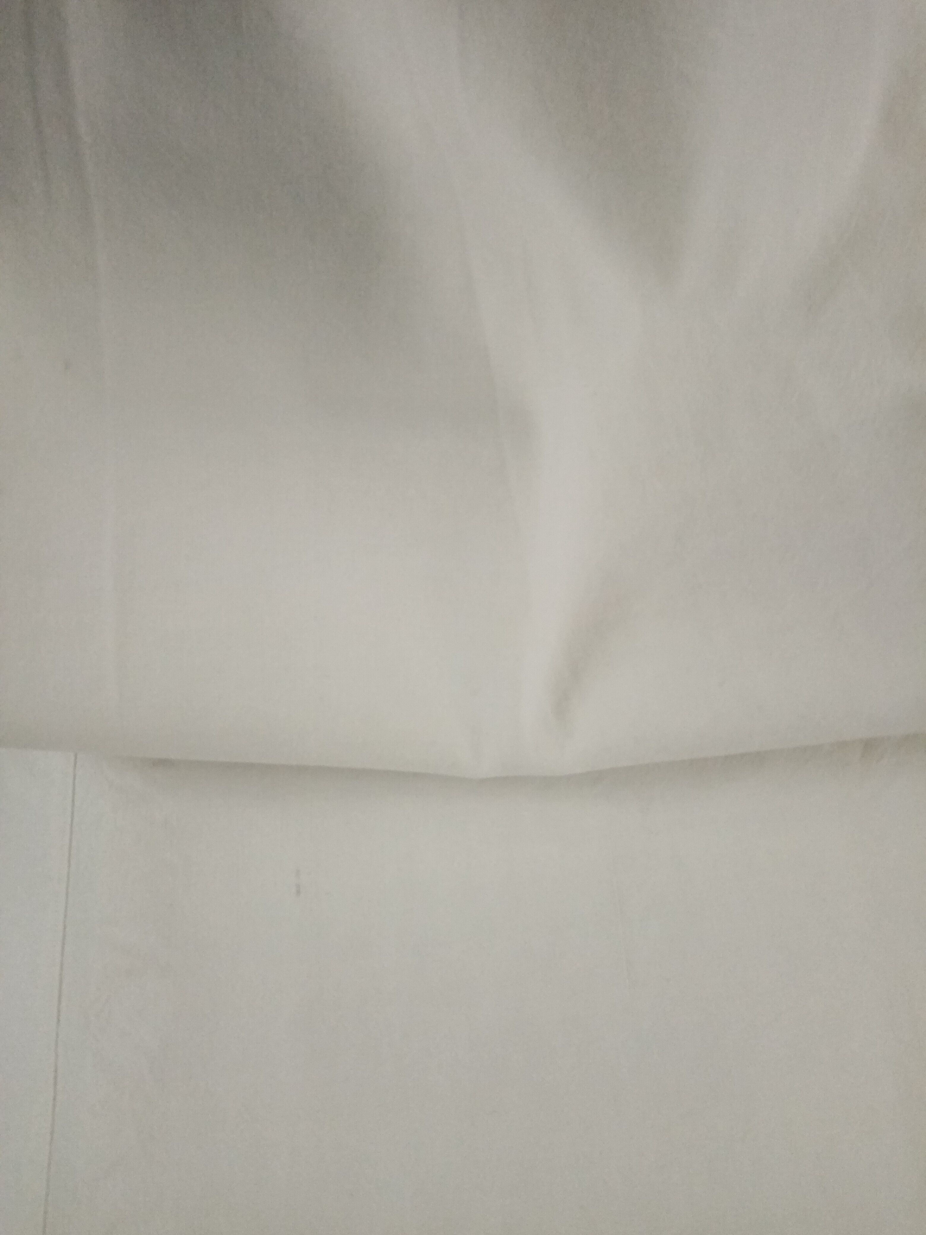 Old embroidered monogrammed sheet EC métis sheet 285 x 200 cm