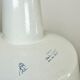 Industrial white enamel factory pendant lamp from zaos, 1960s