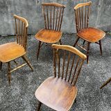 Set of 6 Baumann bistro chairs
