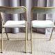 Paire de chaises pliantes de theatre