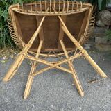 1950s rattan table