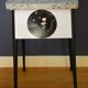 Formica stool revisited vintage