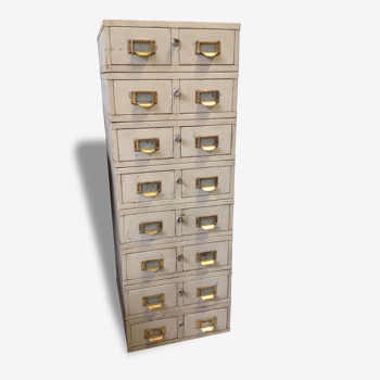 16 drawers iron furniture