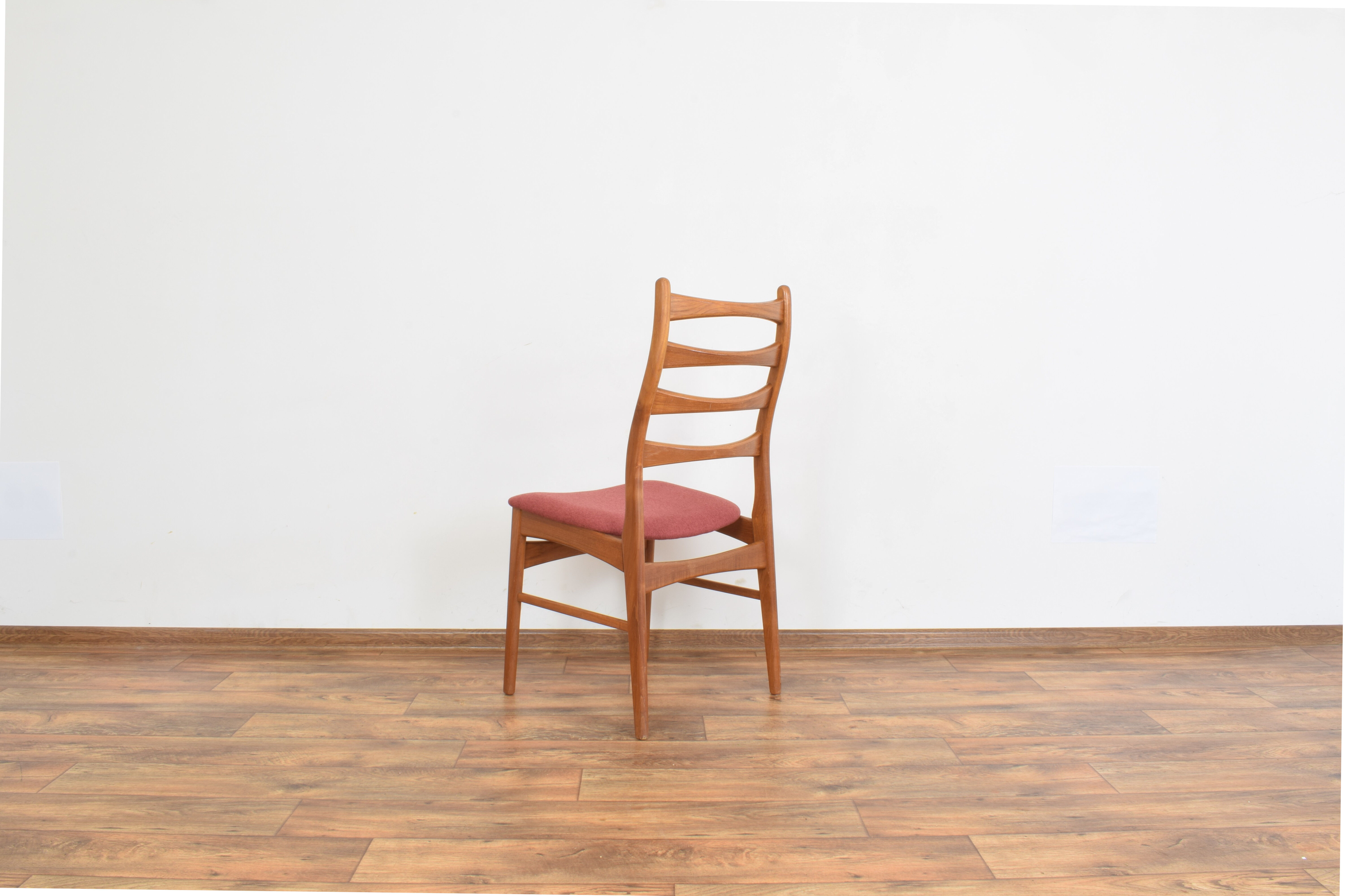 Set of 6 mid-century danish teak dining chairs, 1960s