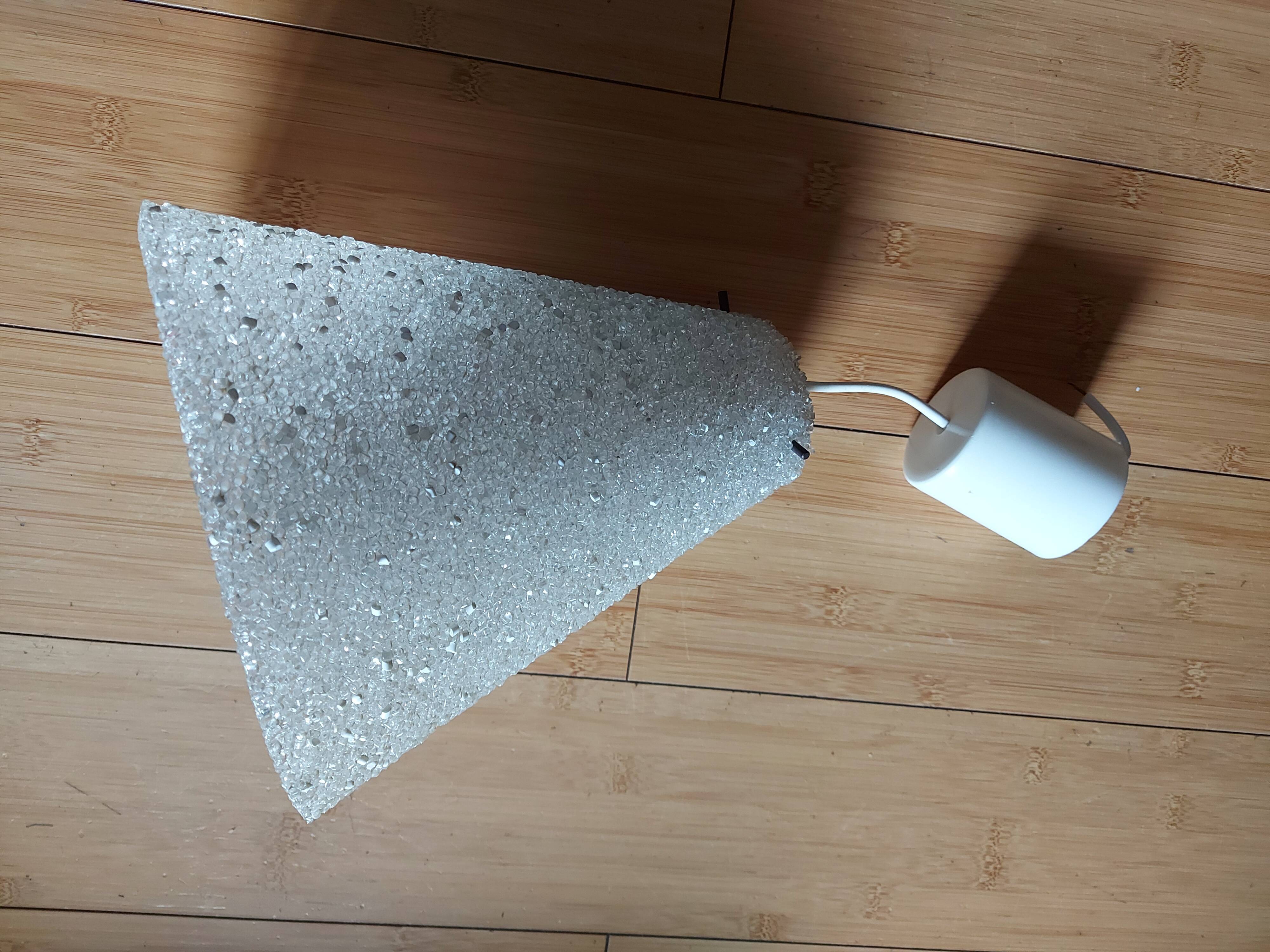 Vintage hanging in perspex