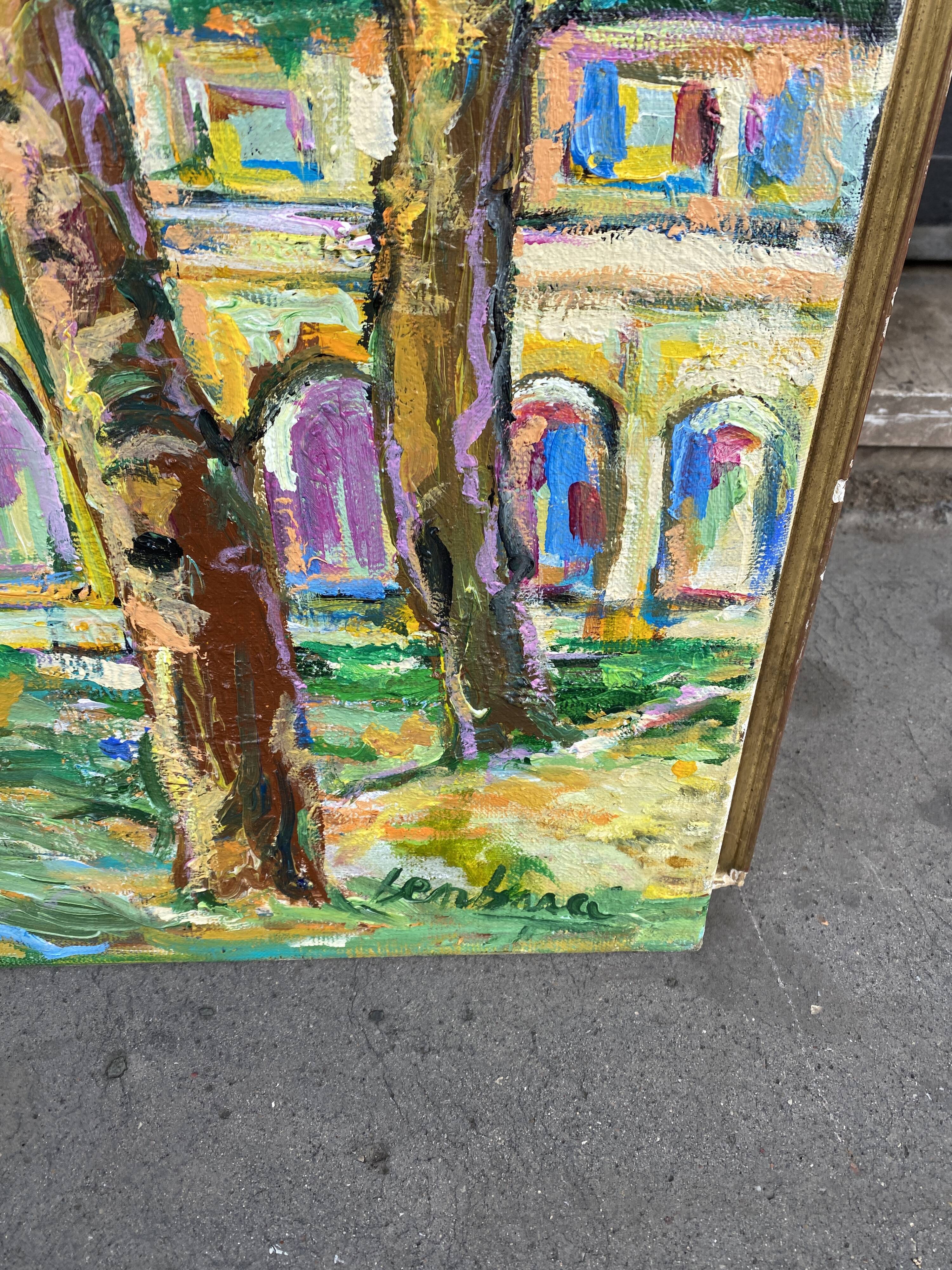 Peinture mosquée de Paris