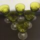 Série de 6 verres à pieds vintage