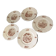 Suite of 9 flat plates in iron earth model burgundy longchamp decor hunting