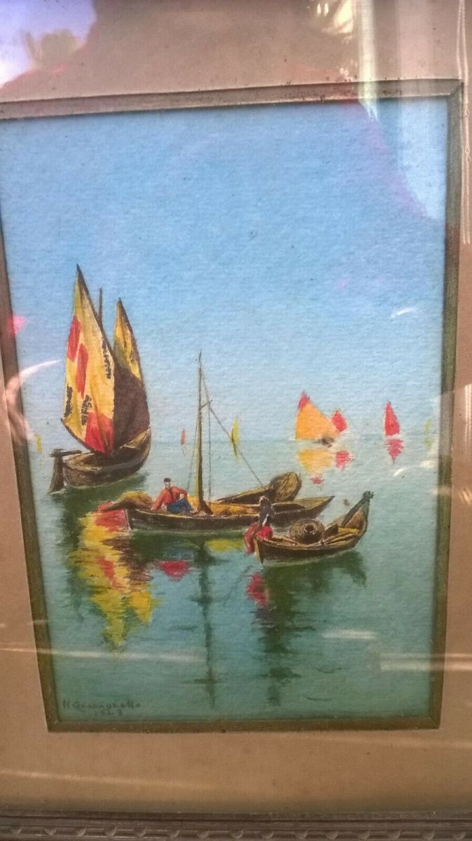 Paintings boats