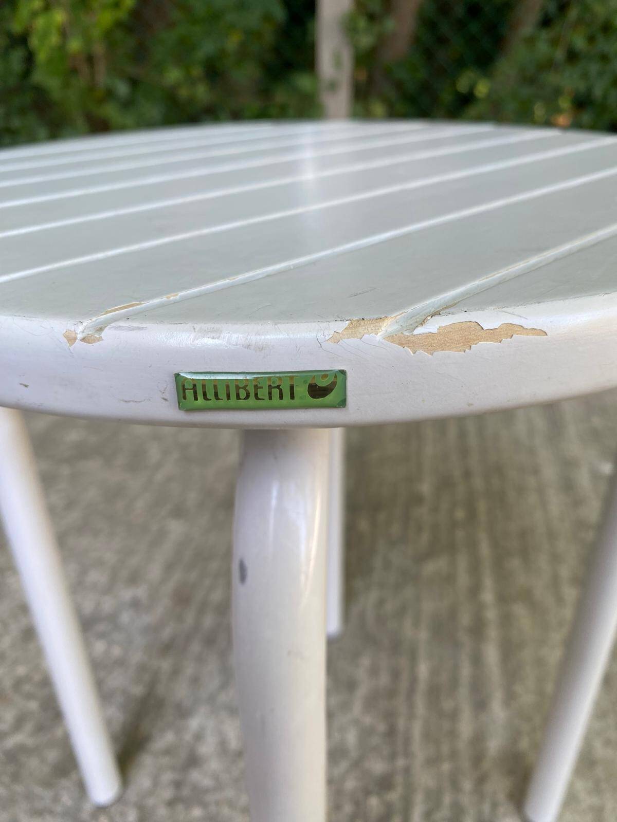 Tabouret rond en bois Allibert