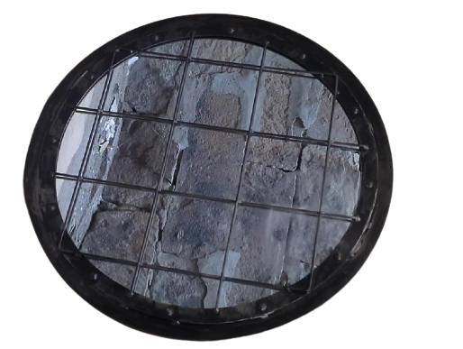 Industrial round mirror