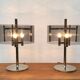 Lampes de table Space Age du milieu du siècle, années 1970, lot de 2