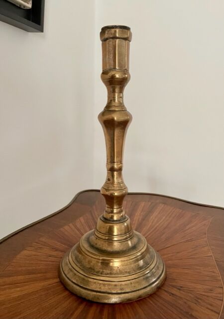 Candle holder in bronze late eighteenth century