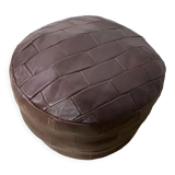 VINTAGE PATCHWORK OTTOMAN / FOOTREST