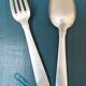Solid silver fork and spoon Ernest Prost Paris, 1920s-1930s