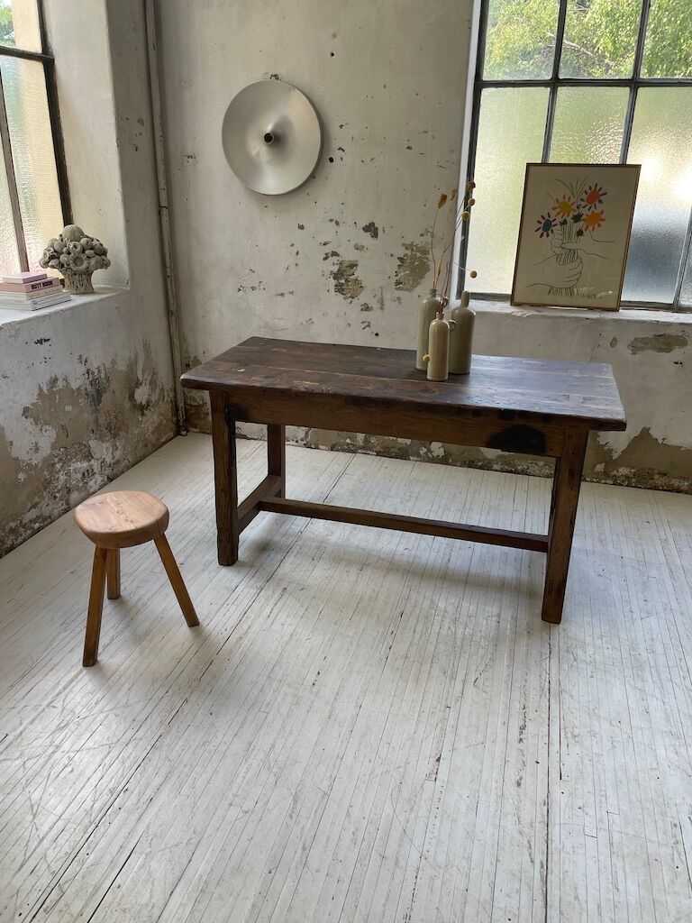 Work farm table established oak