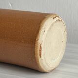 Decorative stoneware bottle.