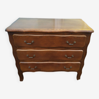 Commode 3 tiroir en bois