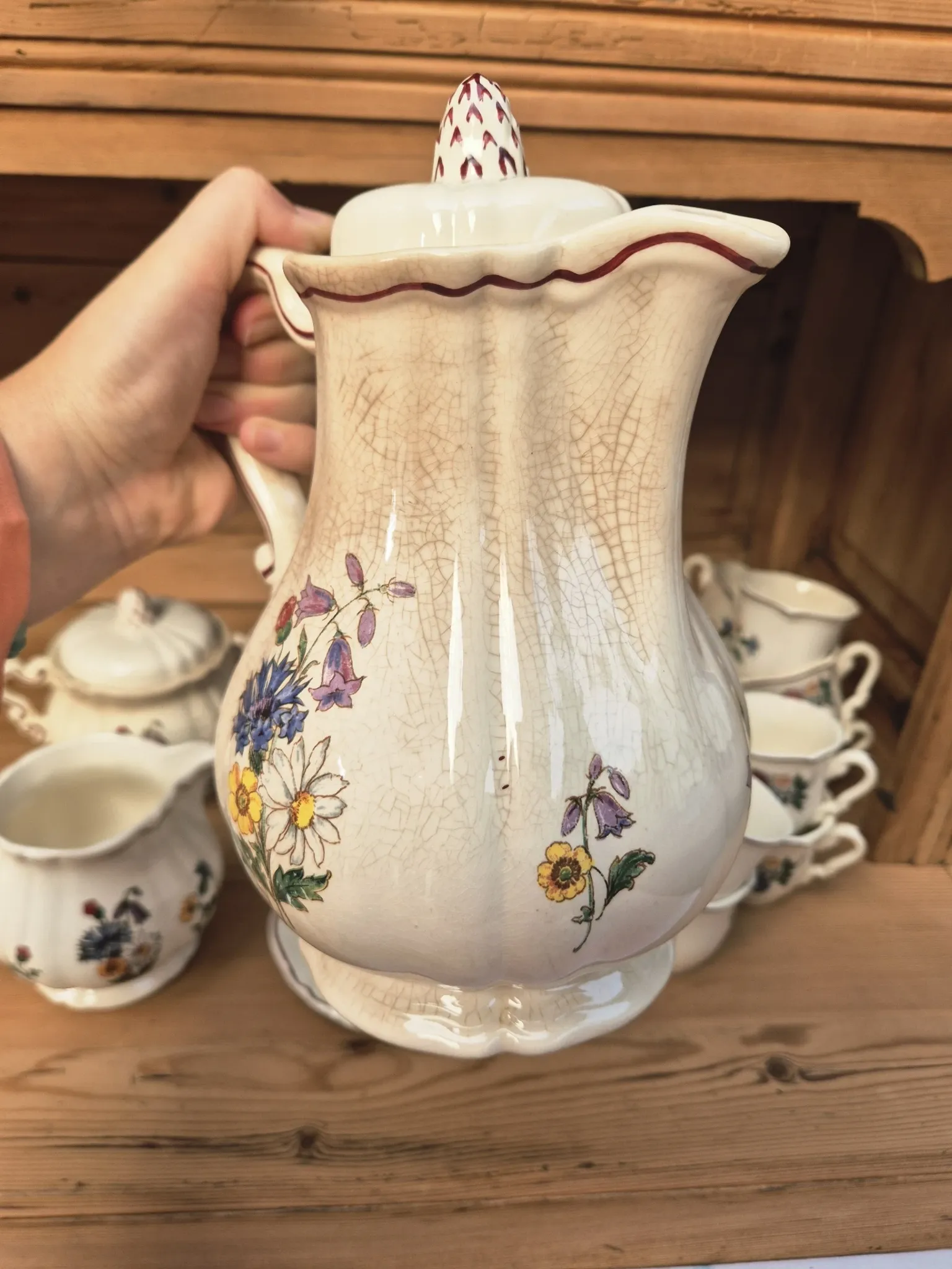 Complete tea and coffee service Sarreguemines