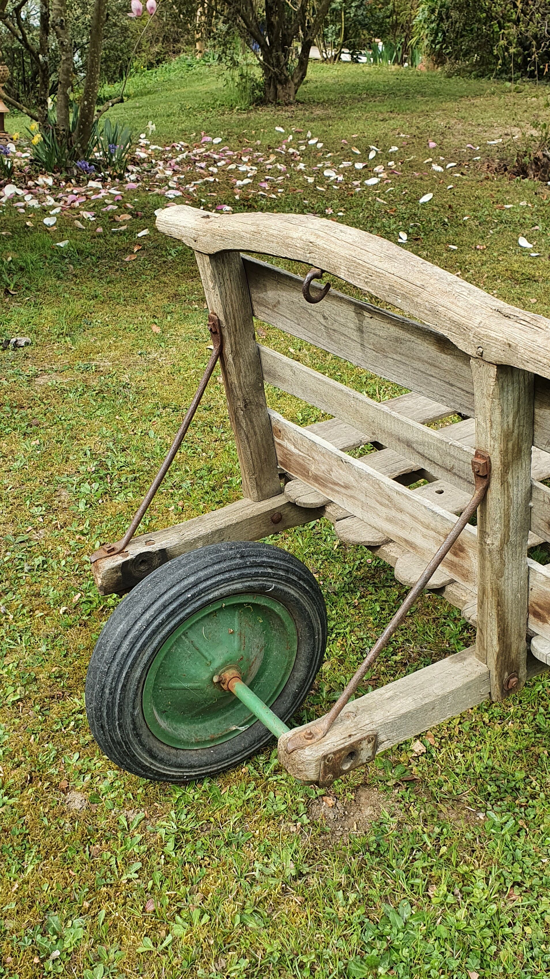 Old wheelbarrow