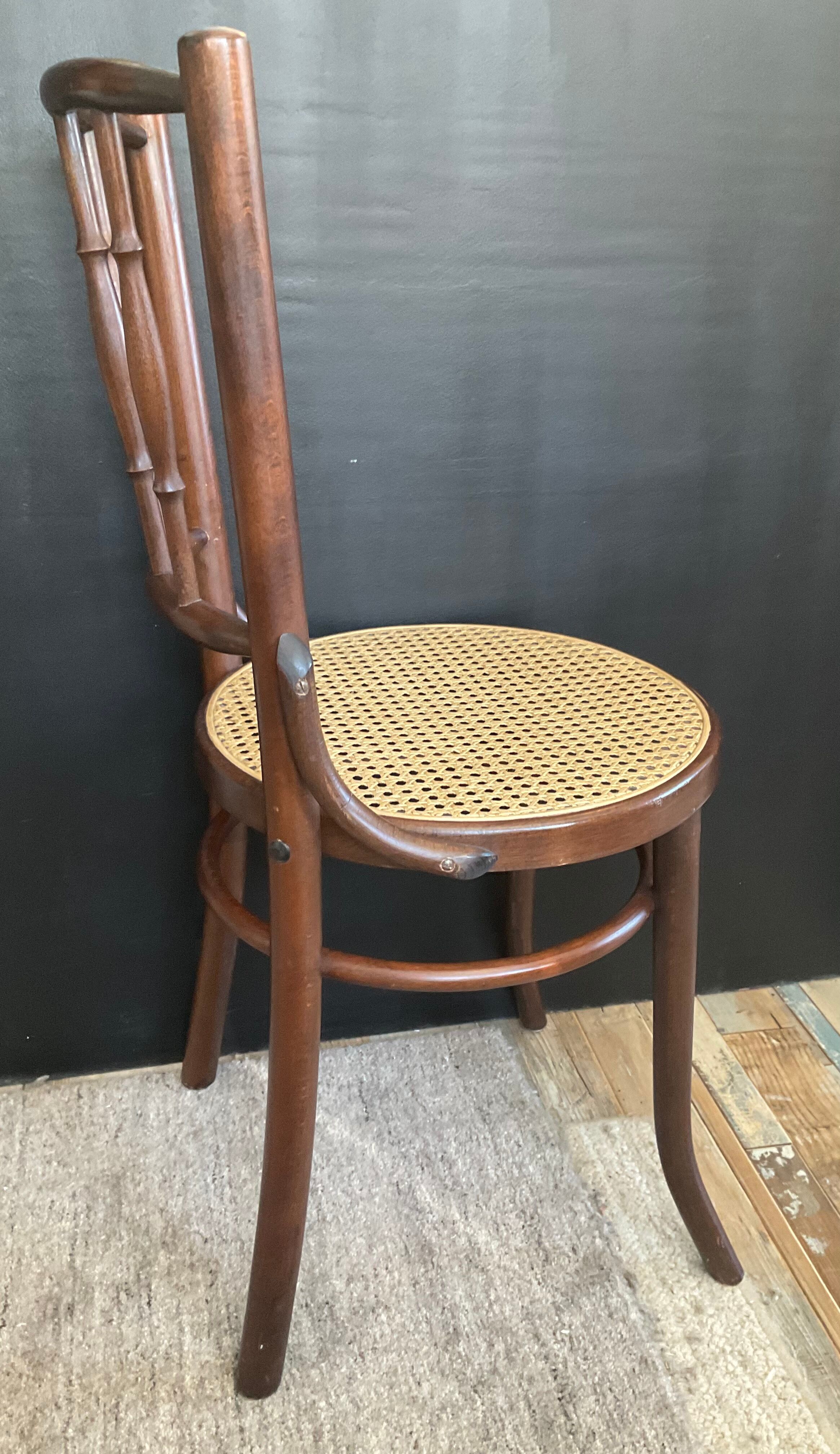 Bistro chair from the 50s