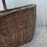 Antique rattan/wicker basket