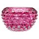 Rare vase rose Barovier e Toso Bugnato