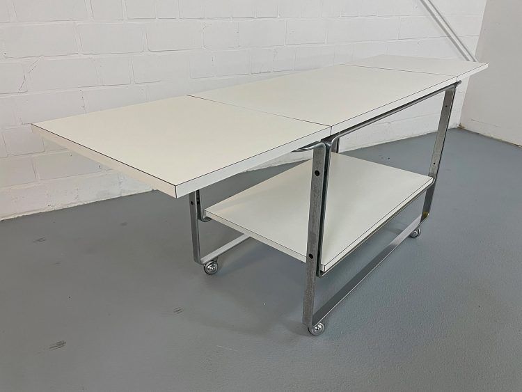 Vintage service trolley by Horst Brüning for Kill international 1960