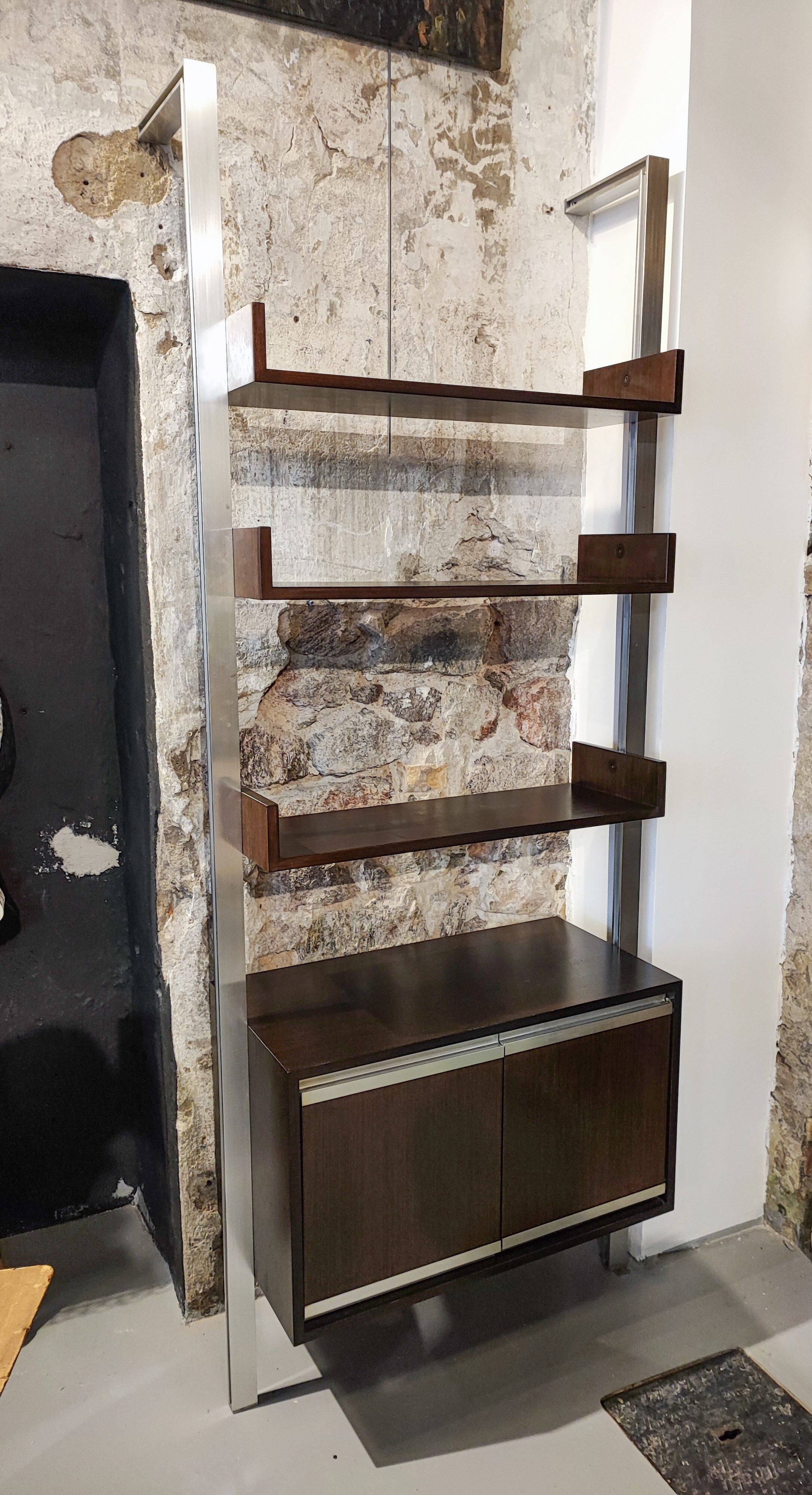 Wall shelf cabinet by designer Michel Ducaroy for the home line Roset