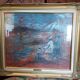 Tableau bord de mer, saint-clair