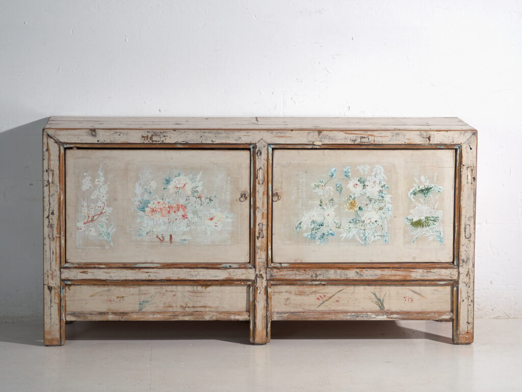 Antique pine wood buffet – China, circa 1930