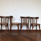 Suite 4 chaises bistrot