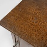 French Art Deco nightstand in varnished wood, ca. 1930