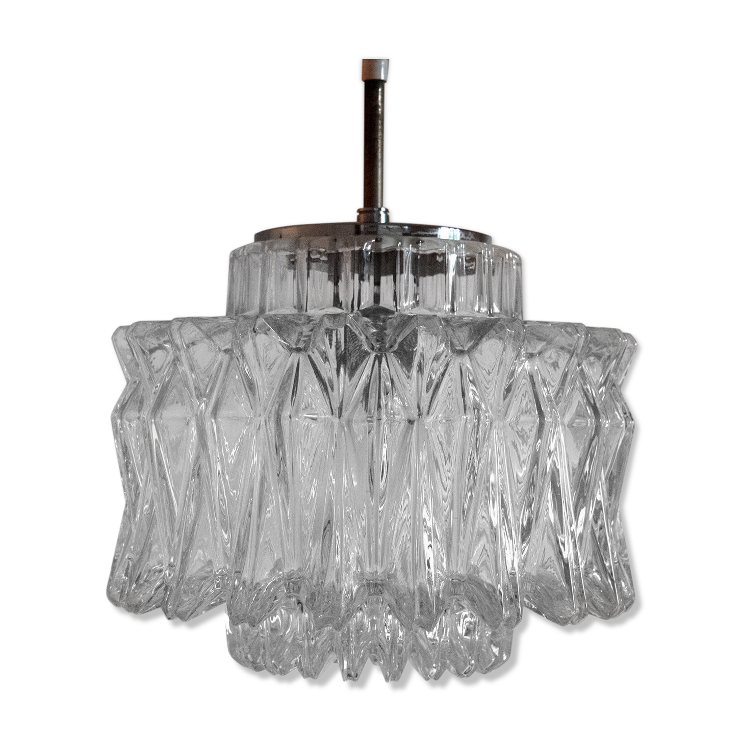 Pending Lamp from Glashütte Limburg 1960s